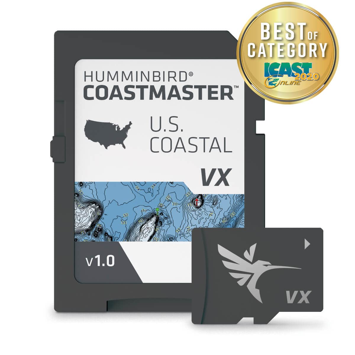 Humminbird CoastMaster U.S. Coastal V1 Map SD Card for Fish Finders - Image 10