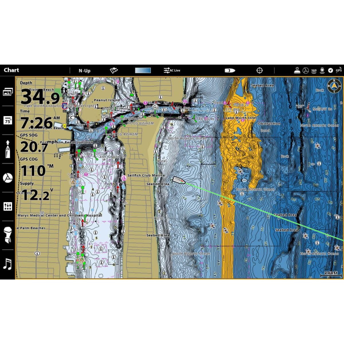 Humminbird CoastMaster U.S. Coastal V1 Map SD Card for Fish Finders - Image 5