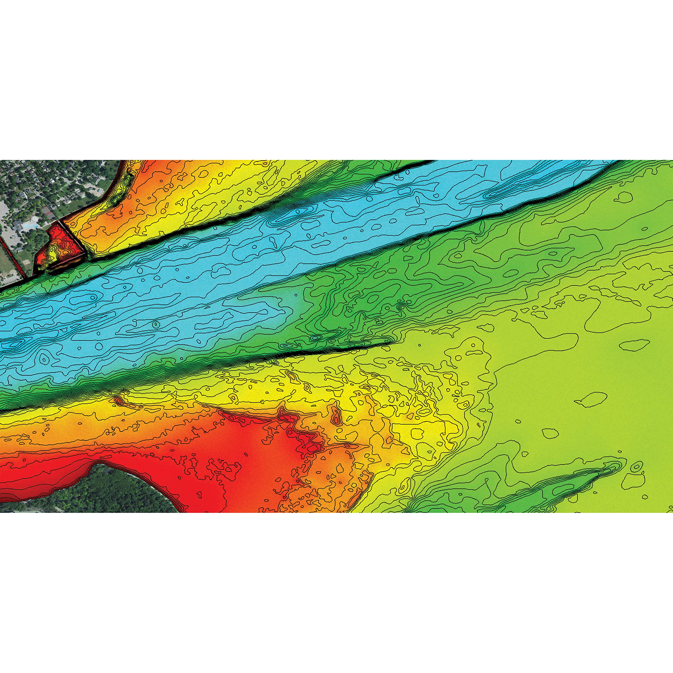 Humminbird LakeMaster Premium Great Lakes V1 Map SD Card for Fish Finders - Image 3