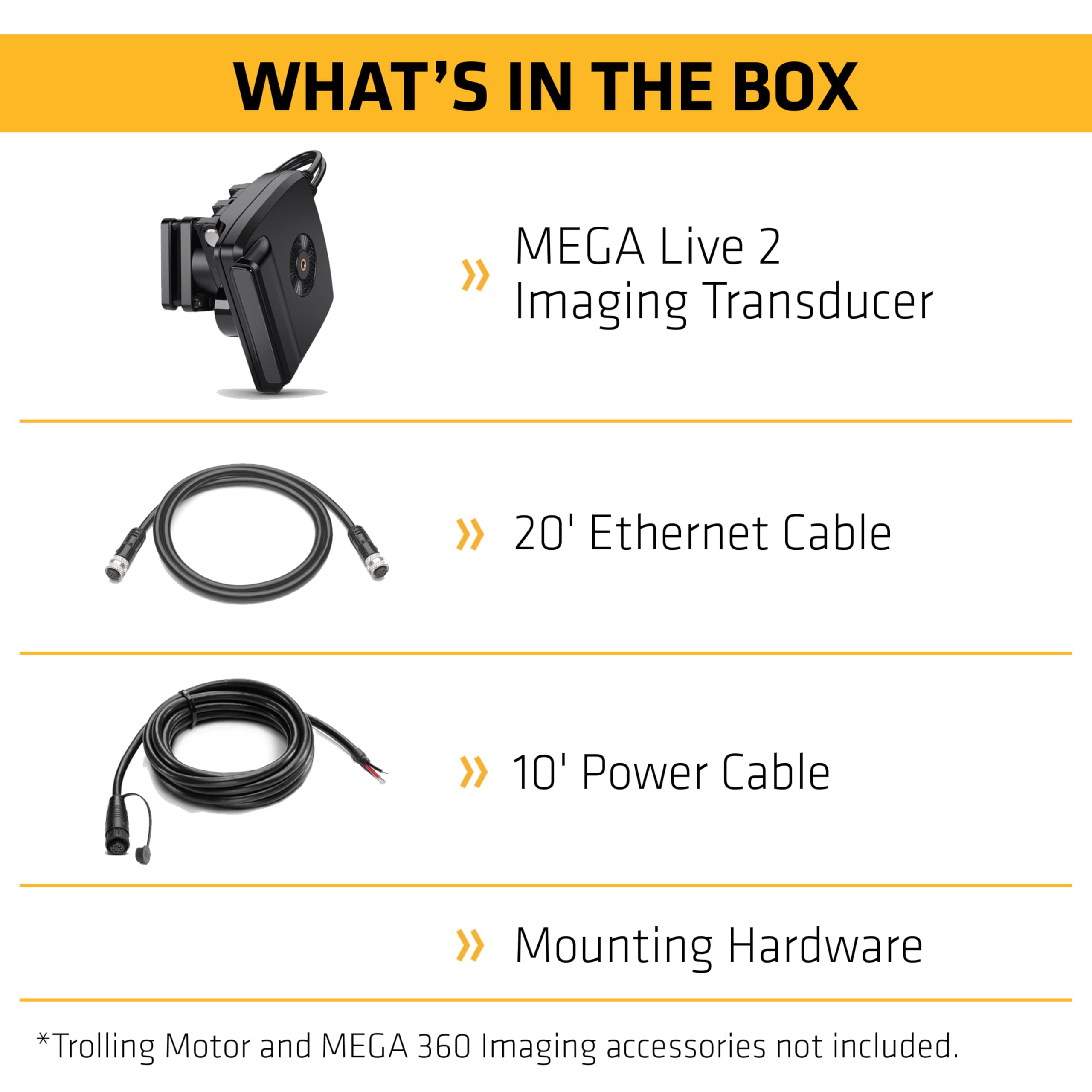 Humminbird MEGA Live 2 Forward-Facing Sonar Transducer for XPLORE, APEX, and SOLIX G3 Fish Finders - Image 6