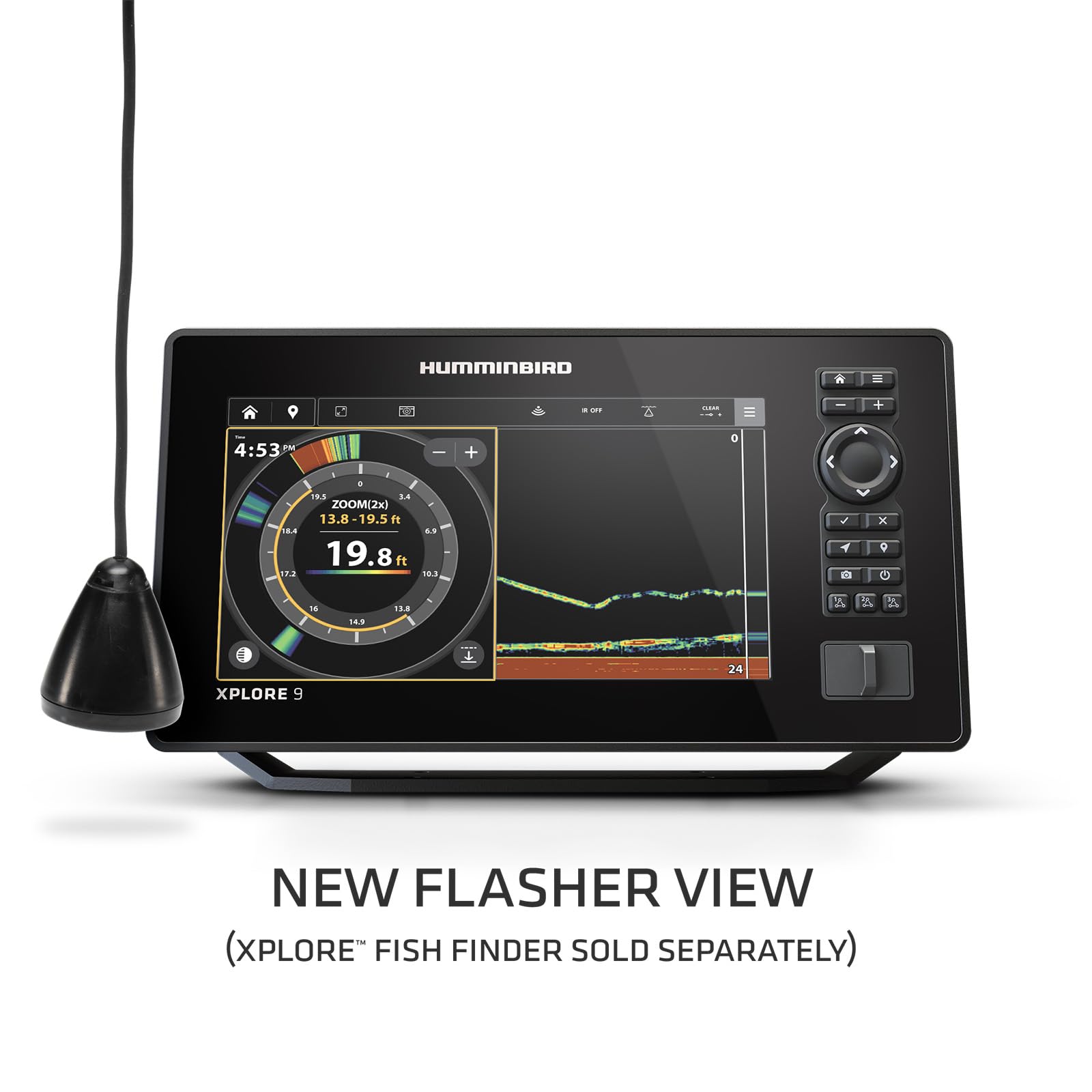 Humminbird XPLORE Ice Transducer with Dual Spectrum Chirp 2D Sonar - Image 5